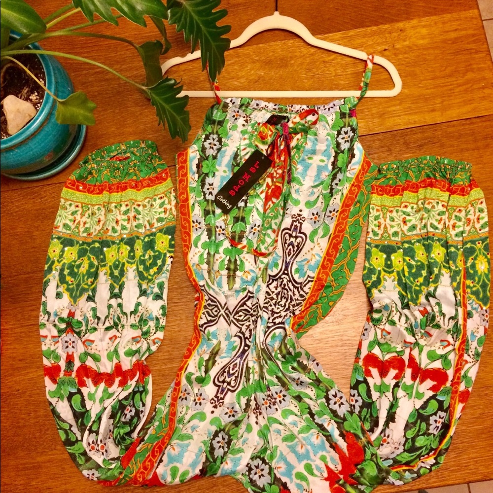 La Moda Gemstone Jumpsuit (NWOT)